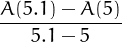 A-(5. 1)--A(5)
   5. 1- 5